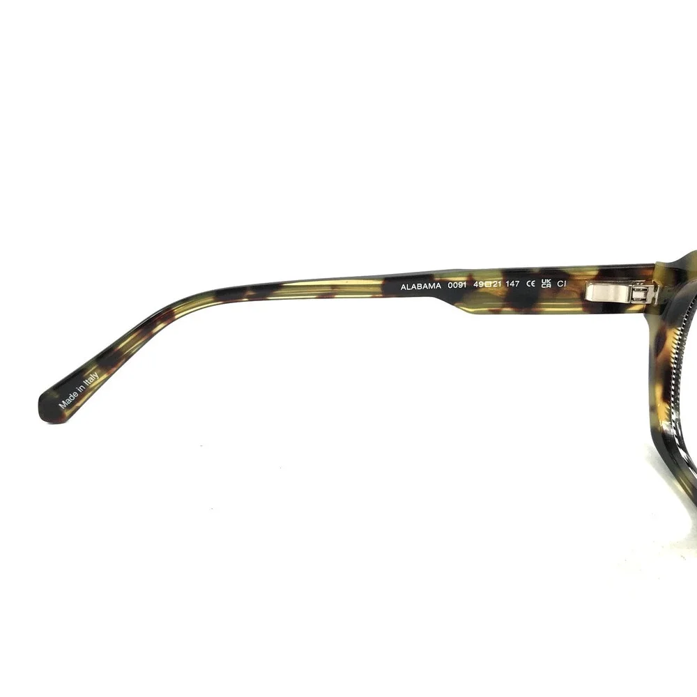 J.F. Rey Eyeglasses Frames ALABAMA 0091 Brown Military Tortoise 49-21-147